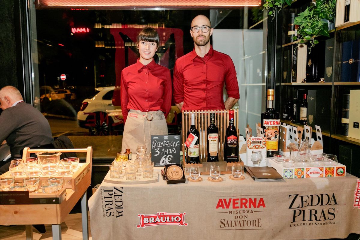 Esempio estensione di marca Averna con Hostess e Promoter. Serata degustazione nuovi prodotti. 